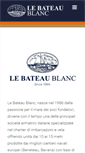 Mobile Screenshot of lebateaublanc.it
